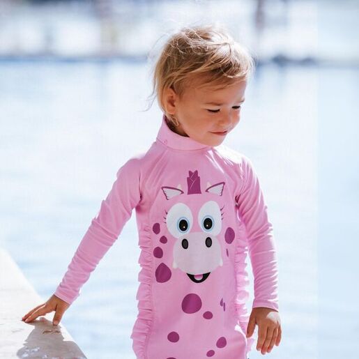 My Little Swimsuit Kupaći – Pink Dragon - 2-3god.