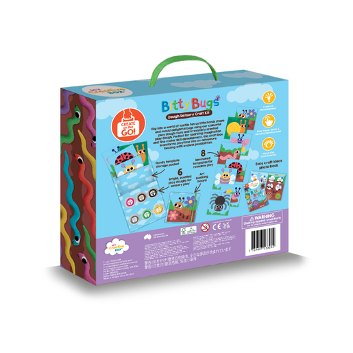 My Creative Box senzorički set s plastelinom – Bubice