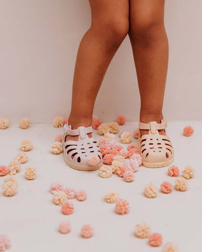 Mrs Ertha Ljetne silikonske sandale - Cloud Pink - 27