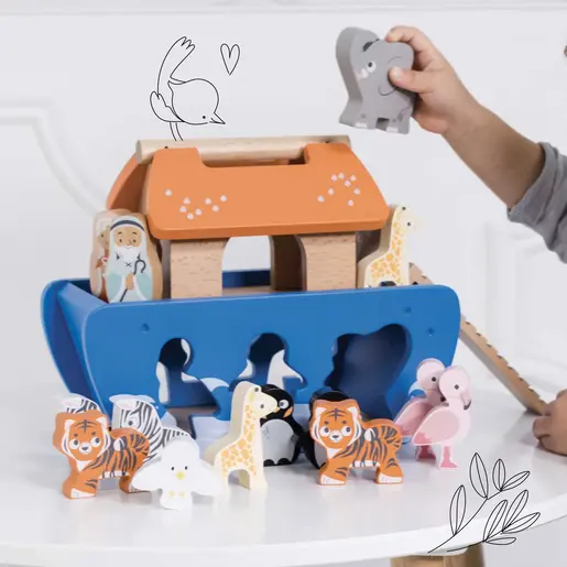 Le Toy Van Noina arka - sortiranje oblika