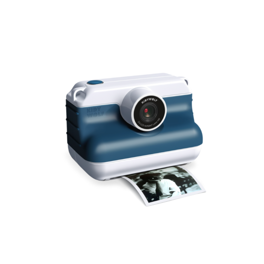 Kidywolf K-PRINT dječiji instant fotoaparat s termo printerom – Blue