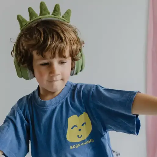 Kidywolf KIDYEARS Dječije Bluetooth slušalice s motivom – Dinosaur