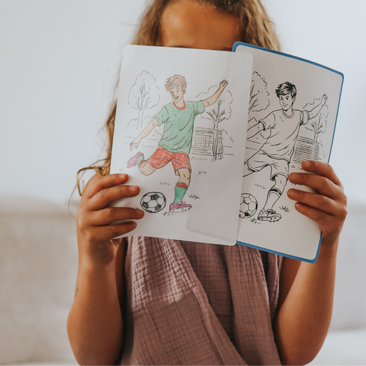 Kidywolf KIDYDRAW-PAD dodatni set ilustracija – Sport