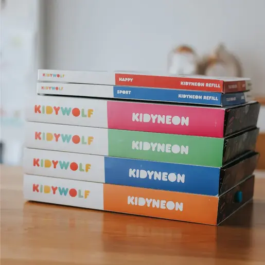 Kidywolf KIDYNEON Kreativni set za svjetleću zidnu dekoraciju - Dinosaur