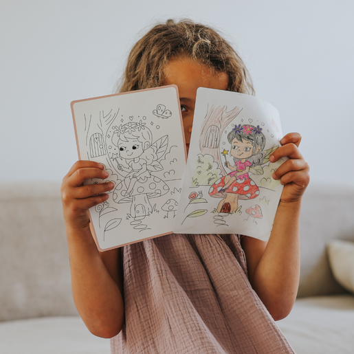 Kidywolf KIDYDRAW-PAD dodatni set ilustracija – Bajke 6+