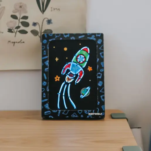 Kidywolf KIDYNEON veliki kreativni set za svjetleću zidnu dekoraciju - Pack
