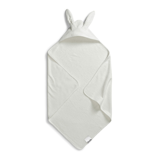 Elodie Peškir s kapuljačom - Vanilla White Bunny