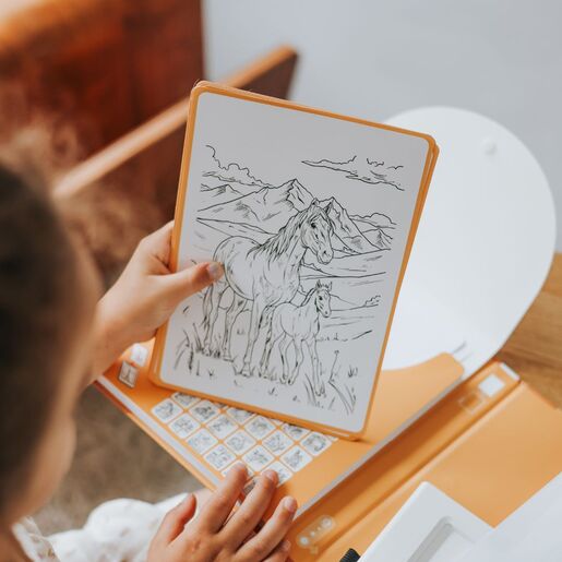 Kidywolf KIDYDRAW-PAD dodatni set ilustracija – Konji