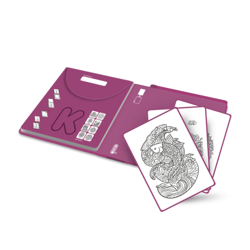 Kidywolf K-DRAW-PAD dodatni set ilustracija – Zen