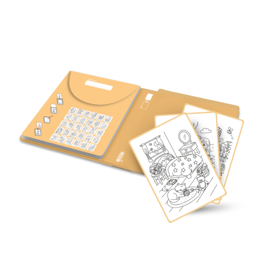 Kidywolf KIDYDRAW-PAD dodatni set ilustracija – Kućni ljubimci