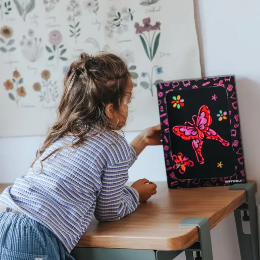 Kidywolf KIDYNEON Kreativni set za svjetleću zidnu dekoraciju - Tales