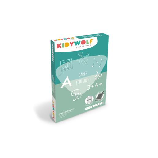 Kidywolf KIDYDRAW MINI dodatni set 60 kartica – Igre i učenje