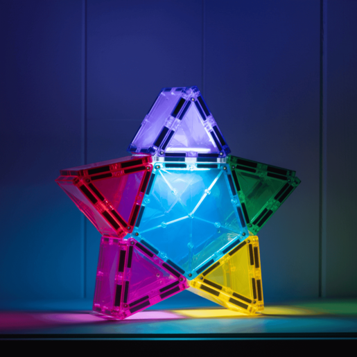 Connetix Tiles – Light Star set (28 kom)