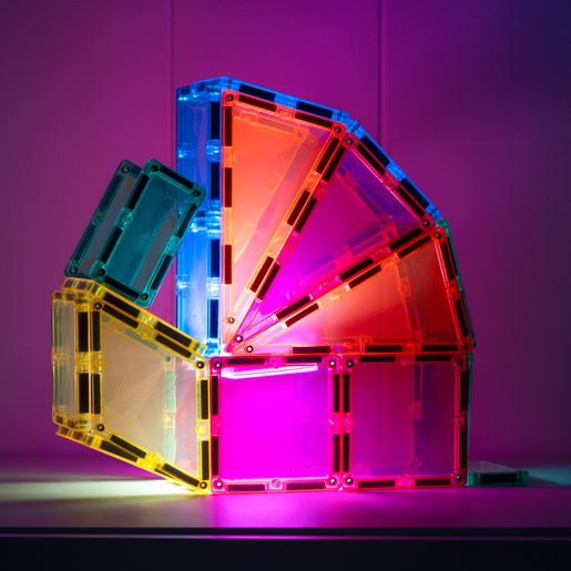 Connetix Tiles – Light Rocket set (30 kom)