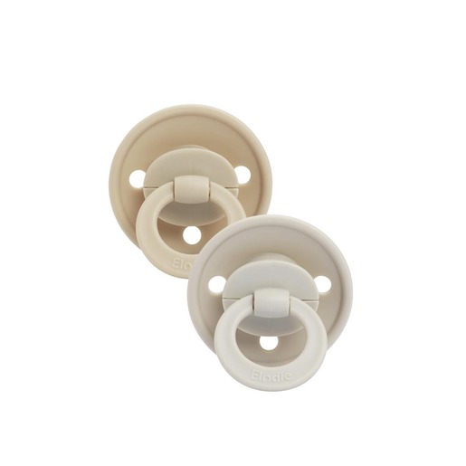 Elodie Cucle silikon - Binky Bundle za novorođenče Pure Khaki (0-6m) – 2kom