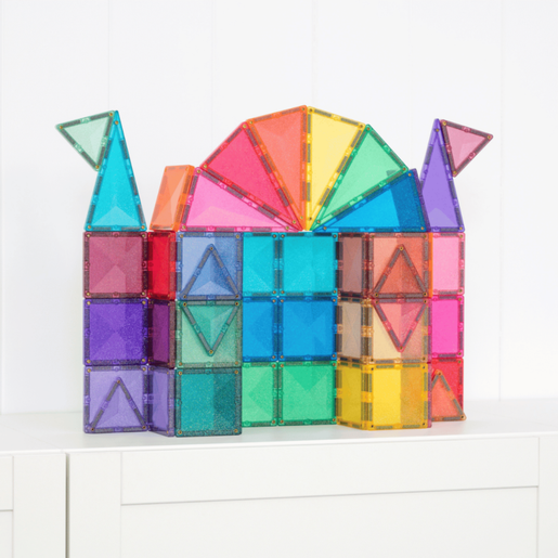 Connetix Tiles – Glitter Castle set (48 kom)