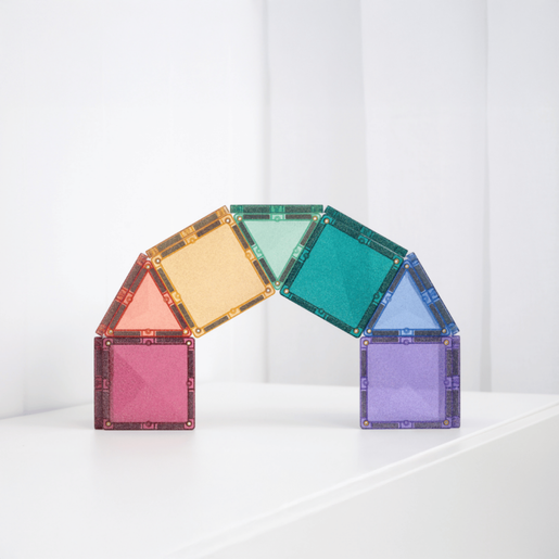 Connetix Tiles – Glitter Castle set (48 kom)