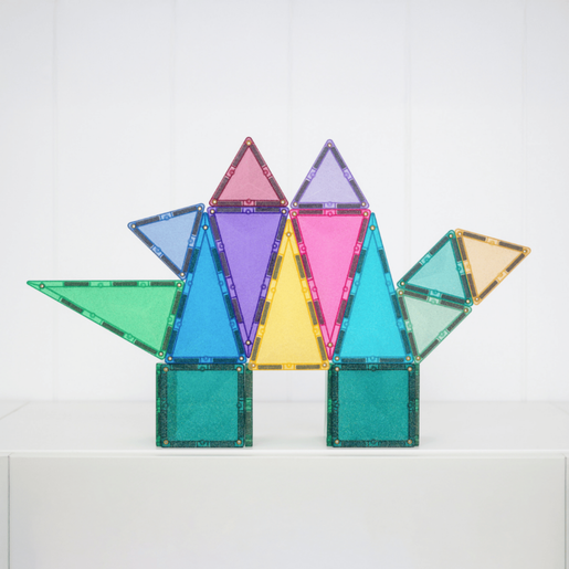 Connetix Tiles – Glitter Castle set (48 kom)