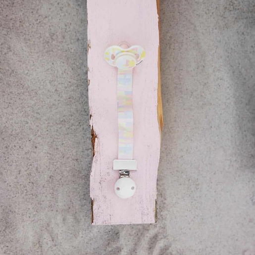 Elodie Details vezica za cuclu/dudu Wood - Pastel Braids