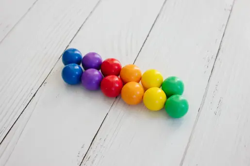 Connetix Tiles - Rainbow Ball Run Replacement set (12 kom)