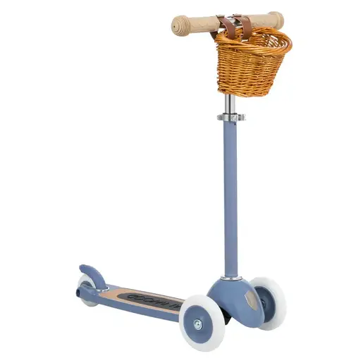 Banwood Romobil Trotinet - Blue + Pletena korpica