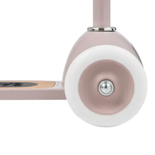 Banwood Romobil Trotinet - Dusty Pink + Pletena korpica