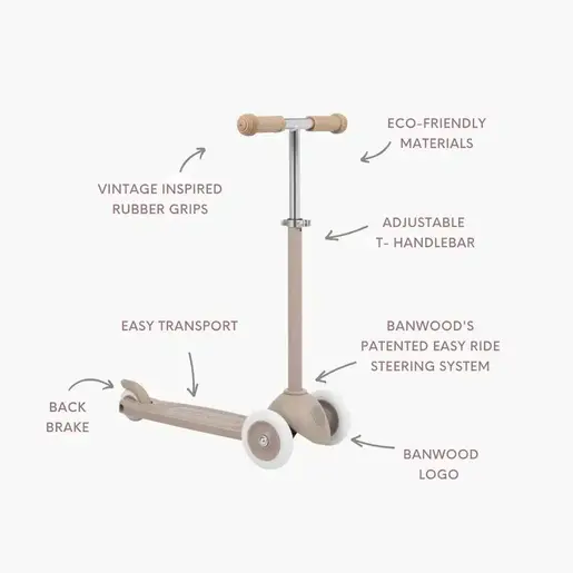 Banwood ECO Romobil Trotinet - Sand