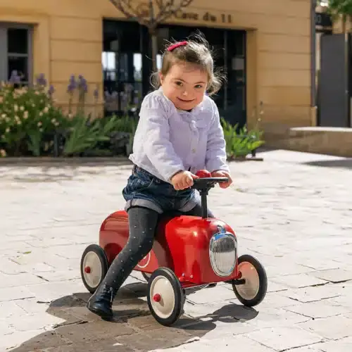 Baghera Ride-On New Racer Rouge – retro autić za djecu