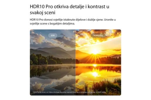 LG NanoCell televizor 85NU800B3LA, 4K Ultra HD, Smart TV, webOS 26, α7 AI Processor 4K Gen9, HDR10 / HLG, 2.0ch 20W, Crni