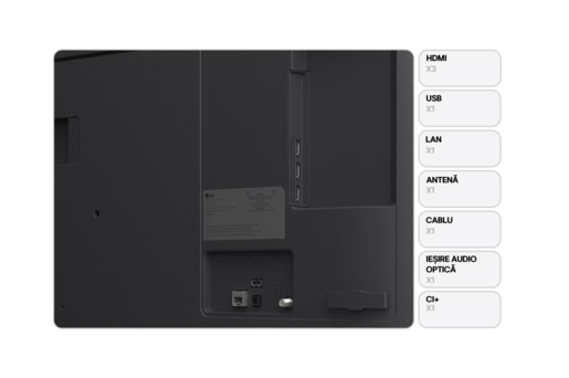 LG QNED MiniLED televizor 50QNED81B3C, 4K Ultra HD, Smart TV, webOS 26, alpha 7 4K AI procesor 9. gen., Magični daljinski, Crni