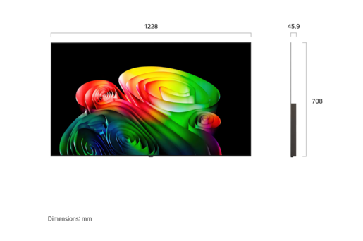 LG OLED televizor OLED55B62LA, 4K Ultra HD, webOS 26, alpha 8 AI Processor 4K Gen3, 120 Hz, Magični daljinski, Crni