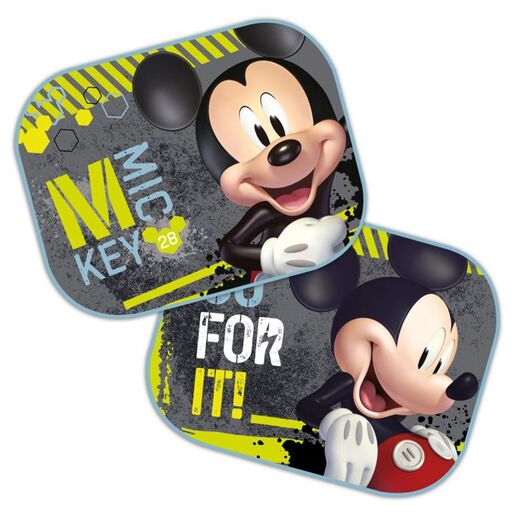 Seven Mickey Mouse sjenila za auto, 2 komada