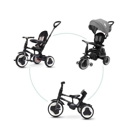 QPlay Tricikl Rito plus - Sivi