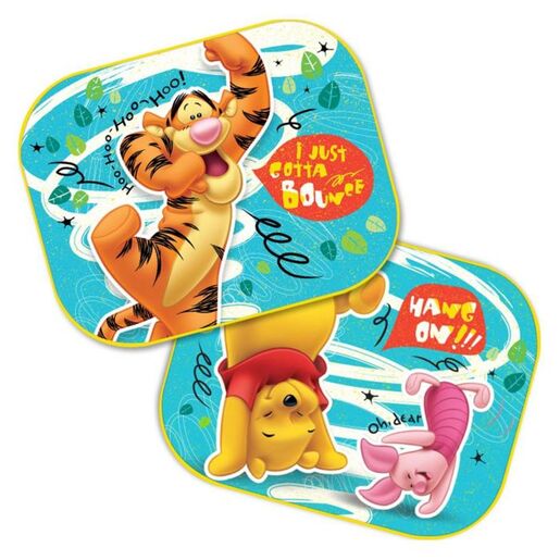 Seven Winnie the Pooh sjenila za auto, 2 komada