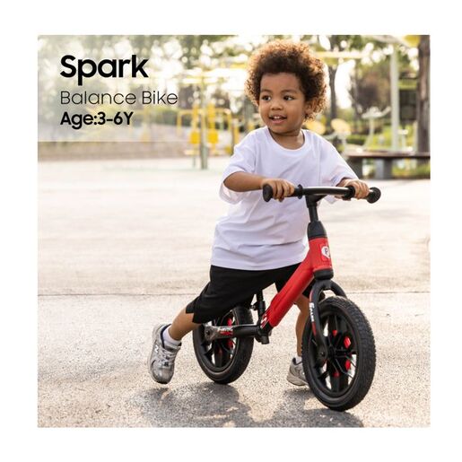 QPlay Balans bicikl Spark - Crveni