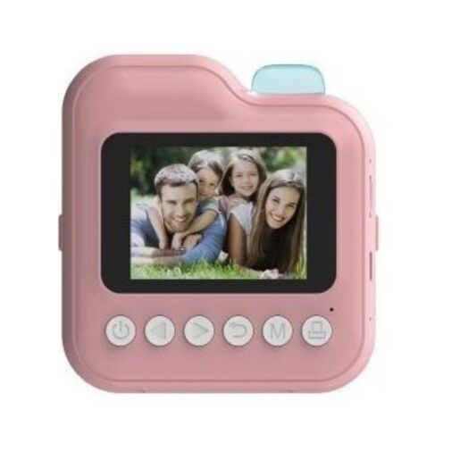 Dječija Kamera s Termalnim Printerom Fotografija - Pink