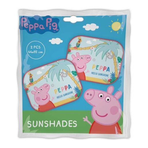 Peppa Pig sjenila za auto, 2 komada