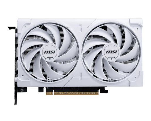 MSI grafička kartica GeForce RTX 5060 VENTUS 2X OC, 8GB GDDR7, 128-bit, bijela