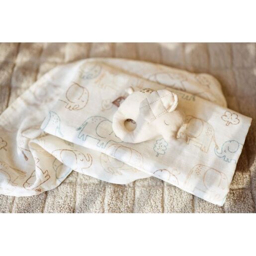 Jollein muslin krpice Elephant Tales 3kom