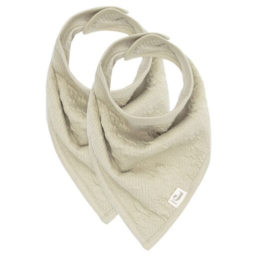 Jollein siperak Soft Waves Olive Green 2 komada