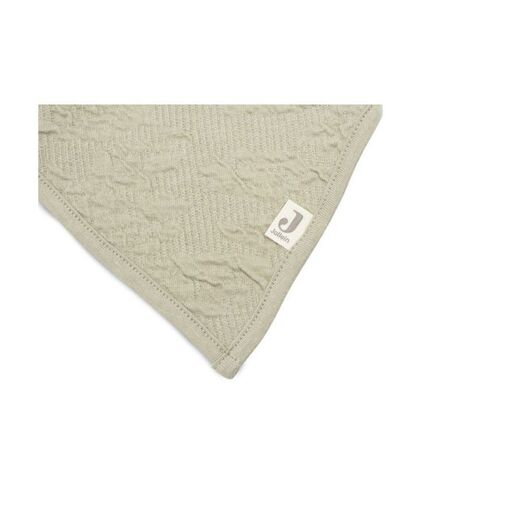 Jollein siperak Soft Waves Olive Green 2 komada