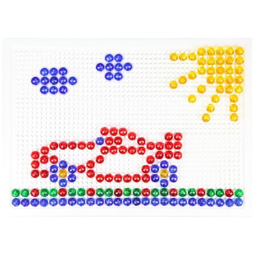 Lena Mozaik Prozirni kreativni set sa čavlićima 10mm 260kom