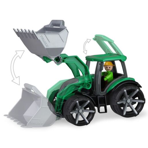 Lena Truxx 2 traktor sa prednjim utovarivačem sa figurom 35 cm