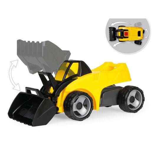 Lena GIGA Trucks bager utovarivač 68 x 29 x 29 cm