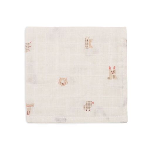 Jollein muslin krpice Animal Friends 3kom