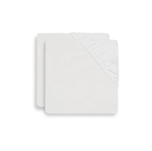 Jollein navlaka za madrac White Cotton 2kom