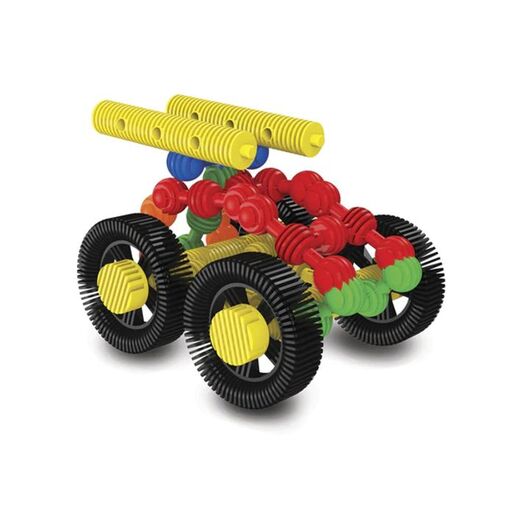 Interstar kutija sa kockama/točkovima Master builder 70 kom