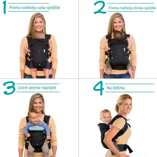 Infantino nosiljka Flip Advanced 4u1
