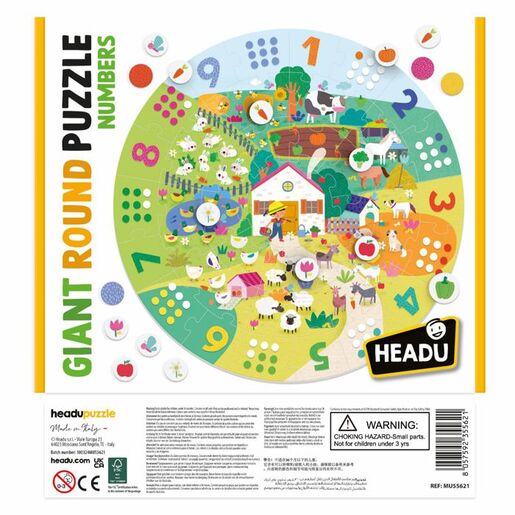 HEADU Okrugle puzzle