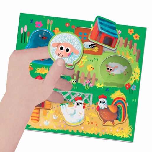 HEADU Montessori Puzzle Farma
